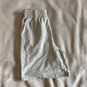 Oak and Fort high waisted cotton shorts